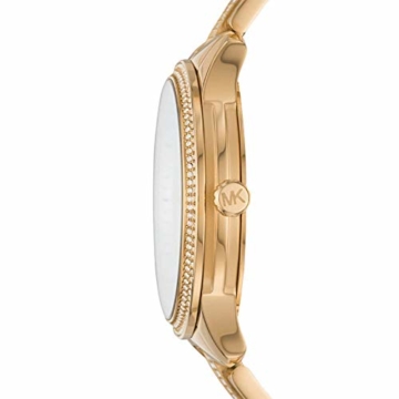 Michael Kors Damen Analog Quarz Uhr mit Edelstahl Armband MK6613 - 3