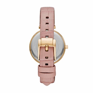 Michael Kors Damen Analog Quarz Uhr mit Leder Armband MK2790 - 2