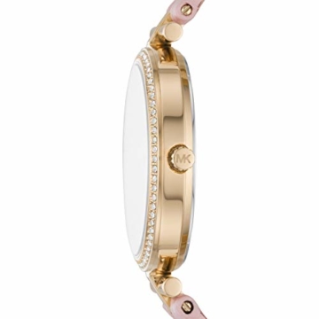 Michael Kors Damen Analog Quarz Uhr mit Leder Armband MK2790 - 3