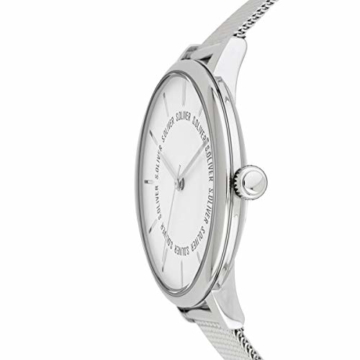 s.Oliver Damen Analog Quarz Uhr mit massives Edelstahl Armband SO-3696-MQ - 4