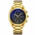 Armbanduhren Chronograph Sportuhr Golden - 1