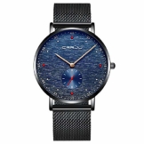 Armbanduhren Herrenuhr Lässige Persönlichkeit Mode wasserdichte Uhr Schwarz - 1