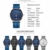 Armbanduhren Herrenuhr Lässige Persönlichkeit Mode wasserdichte Uhr Schwarz - 2