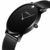 Armbanduhren Herrenuhr Mode Ultradünne Einfache Uhr Schwarz - 3
