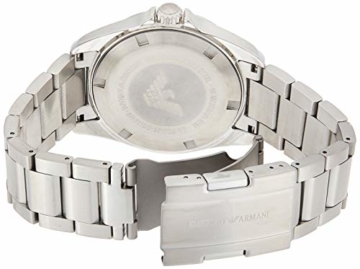 Emporio Armani Herren Analog Quarz Uhr mit Edelstahl Armband AR11100 - 3