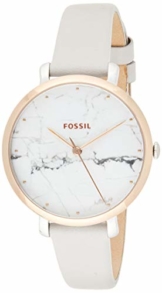 Fossil Damen Analog Quarz Smart Watch Armbanduhr mit Leder Armband ES4377 - 1