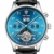 Hellery Herren Automatic Mechanical Watch Lederband Luminous Multifunktions - 5