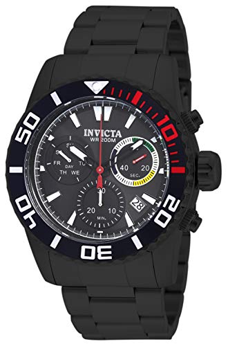 Invicta 18940 Pro Diver Analog Quarz Armbanduhr für Herren, Schwarz - 1