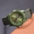 Kirmax Neue Art und Weise, die Militaeruhren Armee Uhr Land, See und Luftwaffen Sport Uhr strickt, Gruen - 2