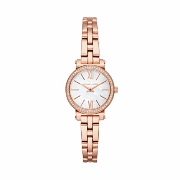 Michael Kors Damen Analog Quarz Uhr mit Edelstahl Armband MK3834 - 1