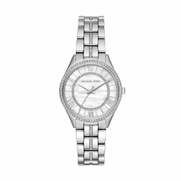 Michael Kors Damen Analog Quarz Uhr mit Edelstahl Armband MK3900 - 1