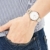 s.Oliver Damen Analog Quarz Uhr mit Leder Armband SO-3747-LQ - 6