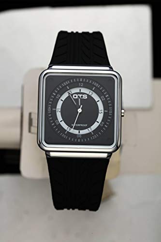 Stilvoll Männer/Herren Uhrwerk, Uhrgehäuse Armbanduhr wasserdicht 1196G Schwarz und weiß - 4