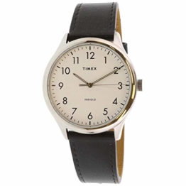 Timex Herren Easy Reader TW2T71800 Armbanduhr, Quarz, silberfarben - 1