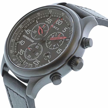Timex Men's Expedition Field TW2T73000 Armbanduhr, Quarz, Schwarz - 2