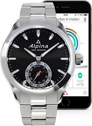 Alpina Geneve Horological Smartwatch AL-285BS5AQ6B Herrenarmbanduhr SmartWatch - 2