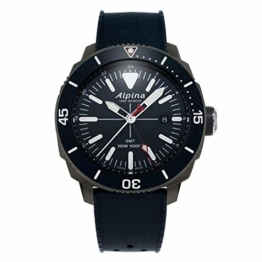 Alpina Geneve Seastrong Quartz GMT AL-247LNN4TV6 Herrenarmbanduhr - 1