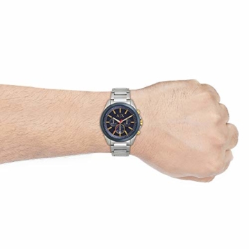 Armani Exchange Herren Analog Quarz Uhr mit Edelstahl Armband AX2614 - 2