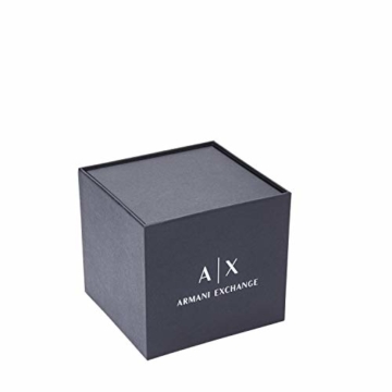 Armani Exchange Herren Analog Quarz Uhr mit Edelstahl Armband AX2614 - 5