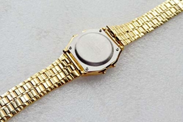 Armbanduhren Herren Uhr Unisex Erwachsene Digital Quarz (Golden) - 2
