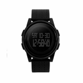 Digital-Armbanduhr, großes Gesicht, für Business/Casual/Sport, LED, Militär-Stil, wasserfest, mit Stoppuhr, Wecker, einfache Armbanduhr - 1