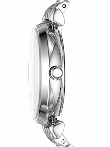 Emporio Armani Damen Analog Quarz Uhr mit Edelstahl Armband AR11170 - 3