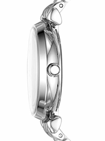Emporio Armani Damen Analog Quarz Uhr mit Edelstahl Armband AR11170 - 3
