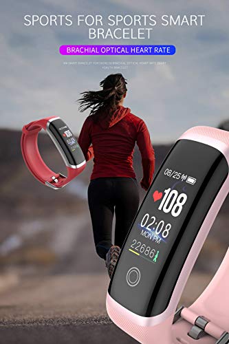 Fitness Tracker Armbanduhr Damen Herren Herzfrequenz Wasserdicht Uhr mit Schrittzähler Kalorienzähler Blutdruckmessgerät Handgelenk Schlaftracker Smartwatch - 5