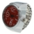 Fltaheroo Ring Uhr Quarzwerk Legierung runde Zifferblatt rote Schmucksachen - 1