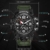 Herren-Digitaluhr Fashion LED Military Sport Wasserdicht Casual Armbanduhr - 7