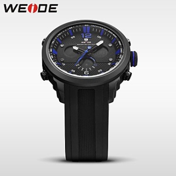 Herrenuhren Herren Sportuhr Militäruhr Kleideruhr Modeuhr Armbanduhr Digitaluhr Japanisch Quartz digitalKalender Wasserdicht Duale Zeitzonen Damenuhren (Farbe : Blau) - 2