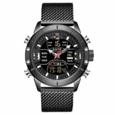 Herrenuhren Herren Sportuhren Quarz Digital Chronograph Uhr Männlich Militär Armbanduhr Für Herren 24.5cm BB - 1