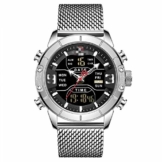 Herrenuhren Herren Sportuhren Quarz Digital Chronograph Uhr Männlich Militär Armbanduhr Für Herren 24.5cm B - 1