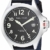 Nautica Glen Park Herren-Armbanduhr, Quarz, Edelstahl und Leder, legere Uhr, Farbe: Schwarz (Modell: NAPGLP001) - 1