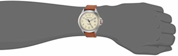Nautica Herren Glen Park Edelstahl Japanisch Quarz Leder Armband Braun 22 Casual Watch (Modell: NAPGLP003 - 2