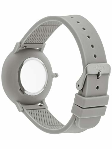 s.Oliver Unisex – Erwachsene Analog Quarz Uhr mit Silicone Armband SO-3956-PQ - 2