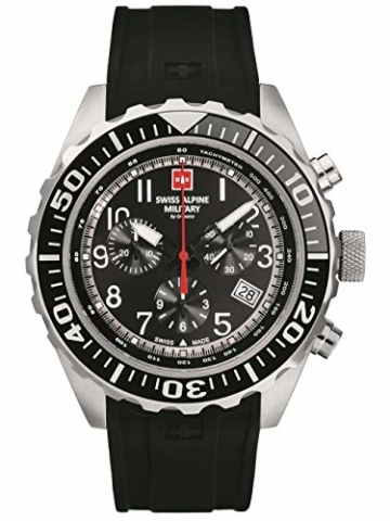 Swiss Alpine Military 7076.9837 Chrono 44mm 10ATM - 2