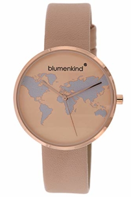 Blumenkind Damenuhr Weltenbummler rosé BKU1RPSA - 1