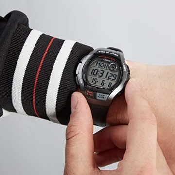 CASIO Herren Digital Quarz Uhr mit Harz Armband WS-1000H-1AVEF - 4