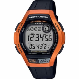 CASIO Herren Digital Quarz Uhr mit Harz Armband WS-2000H-4AVEF - 1