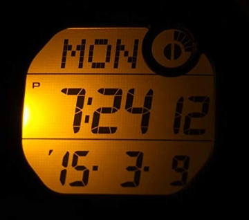 CASIO Herren Digital Quarz Uhr mit Harz Armband WS-2000H-4AVEF - 2