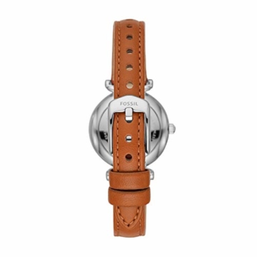 Fossil Damen Analog Quarz Uhr mit Leder Armband ES4701 - 2