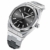 Herren Automatik-Uhr Armbanduhr Automatikwerk mit Edelstahlband (Black) - 4