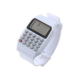 KAPAYONO Kunststoff Armband Mode Uhr Kinder Mehrzweck elektronische Taschenrechner Armbanduhr - 1