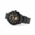 LOUIS XVI Herren-Armbanduhr Libérale Stahlband Schwarz Gold Chronograph Analog Quarz Edelstahl 985 - 5