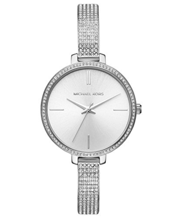 Michael Kors Damen Analog Quarz Uhr mit Edelstahl Armband MK3783 - 3