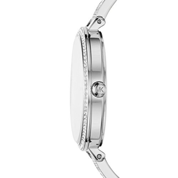 Michael Kors Damen Analog Quarz Uhr mit Edelstahl Armband MK3783 - 7