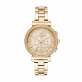 Michael Kors Damen Analog Quarz Uhr mit Edelstahl Armband MK6559 - 1