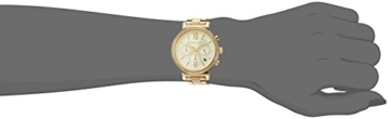 Michael Kors Damen Analog Quarz Uhr mit Edelstahl Armband MK6559 - 4