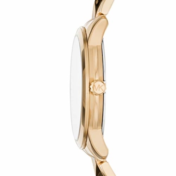 Michael Kors Damen Analog Quarz Uhr mit Edelstahl Armband MK6670 - 2